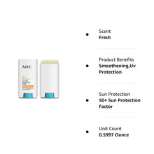 Load image into Gallery viewer, AHC Natural Perfection Fresh Sun Stick SPF50 PA++++