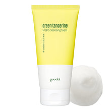 Load image into Gallery viewer, GOODAL GREEN TANGERINE VITA C CLEANSING FOAM
