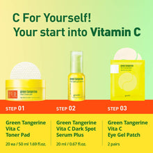 Load image into Gallery viewer, Goodal Green Tangerine Vitamin C Skincare Set for Sensitive Skin 3Set
