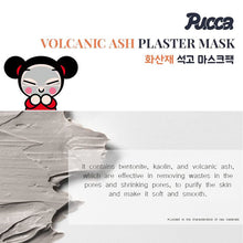 Load image into Gallery viewer, Pucca Volcanic Ash Plaster Mask 1box (5Pcs)