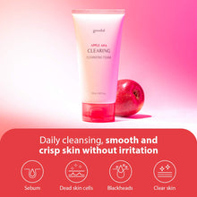 Load image into Gallery viewer, Goodal Apple AHA Clearing Cleansing Foam 150Ml