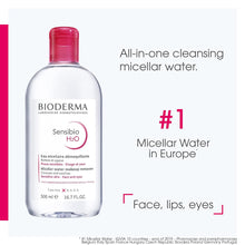 Load image into Gallery viewer, Bioderma - Sensibio - H2O Micellar Water - Makeup Remove 500ML