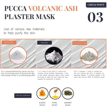 Load image into Gallery viewer, Pucca Volcanic Ash Plaster Mask 1box (5Pcs)