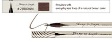 Load image into Gallery viewer, CLIO Sharp So Simple Pen Liner Black, Brown