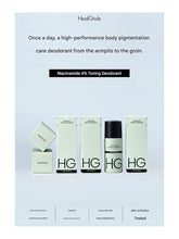 Load image into Gallery viewer, [HealGrids] Toning Deodorant niacinamide 4% (50ml / 1.69fl.oz)
