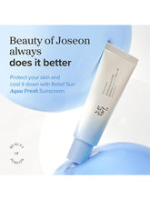 Load image into Gallery viewer, [Beauty of Joseon] Relief Sun Aqua-fresh SPF 50+ PA++++ (50ml/1.69fl.oz)
