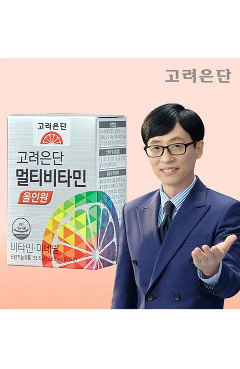 Korea Eundan Multi-Vitamin All-in-One 1560mg x 60 Tablets