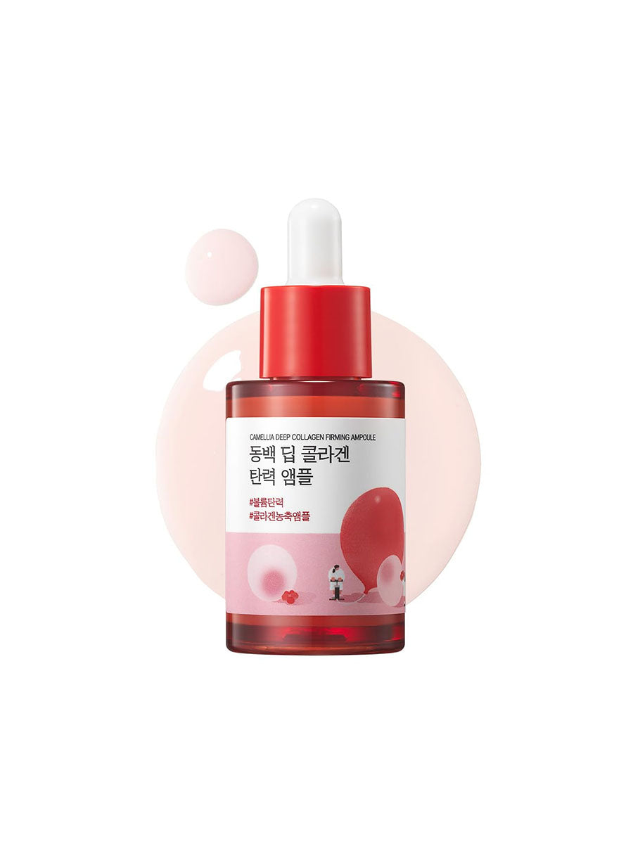[ROUND LAB] Camellia Deep Collagen Firming Ampoule (30ml/1.01fl.oz)