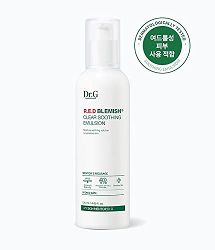 Dr.G R.E.D Blemish Clear Soothing Emulsion 120ml (4.05 fl.oz.)