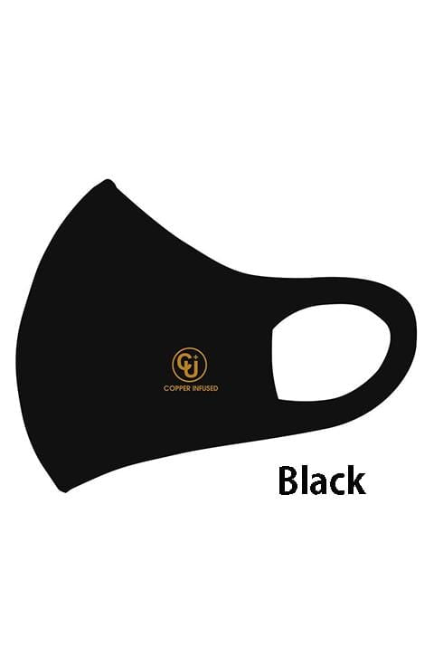 Korea Copper Infused Face Mask Black XL Size