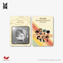 Load image into Gallery viewer, MORETHANCHOCOLATEUS  BTS TinyTan Message Chocolate Ver 2 - Dynamite
