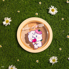 Load image into Gallery viewer, The Crème Shop BT21 Baby RJ Ultra-Pigmented Eyeshadow Trio - Golden Lolly
