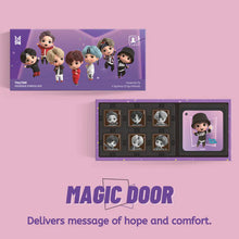 Load image into Gallery viewer, MORETHANCHOCOLATEUS  Magnet BTS TinyTan Message Chocolate - Magic Door
