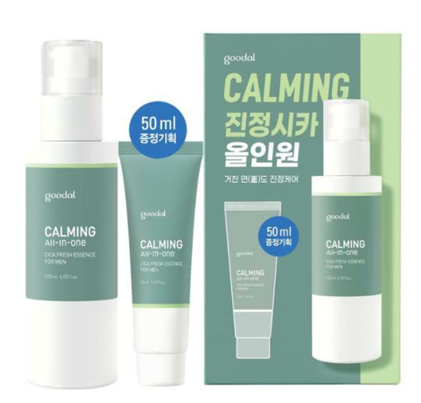 Goodal Calming All In One Cica Fresh Essence For Men 120ml + 50ml